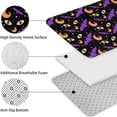 thumbnail image 5 of Halloween Bats Moons and Eyes Bathroom Rugs Sets 3 Piece,Toilet Cover Set,Absorbent Non Slip Bathroom Mats Sets with U-Shaped Contour Rug Toilet Rug Set, 5 of 5
