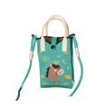 thumbnail image 1 of Mini bolso de para teléfono, compacto y cómodo para mujeres y niñas, bolso de mano con dibujos animados. Buena suerte, 1 of 8