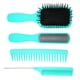 thumbnail image 3 of Peine para el cabello, juego de cepillos para el cabello de 4 piezas, cepillo para el cabello para desenredar, cepillo para el cabello con paleta, artesanía superior, 3 of 8