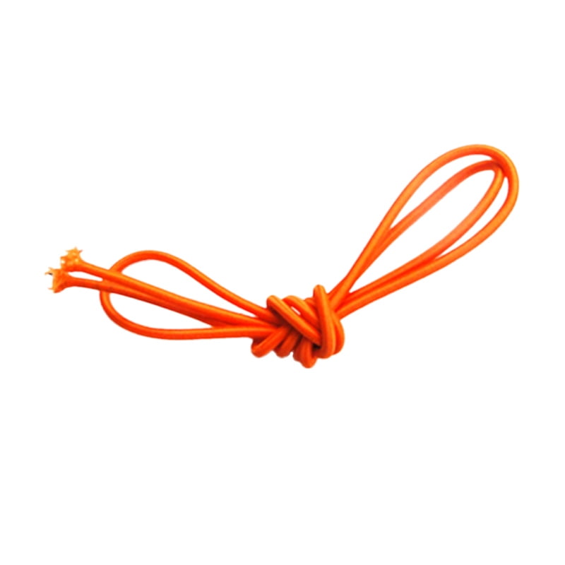 4mm 3 Meters Orange Stretch Bungee Rope Shock Cord Roof Racks Boats Trailers 