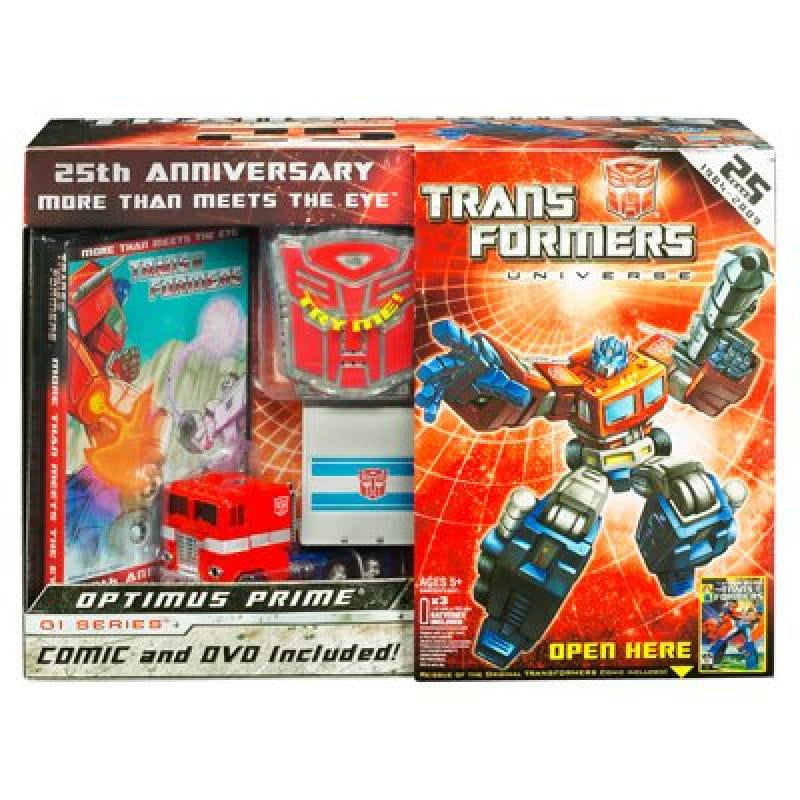 transformers universe 25th anniversary optimus prime
