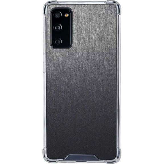 Skinit Textures Brushed Steel Texture Galaxy S20 FE Clear Case