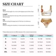 thumbnail image 4 of Kdxio Christmas Snowman Gift Print Women's 2 Piece High Waisted Wrap Spaghetti Strap Summer Swimsuit Bikini Set-Small, 4 of 7