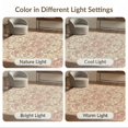 thumbnail image 7 of ODIKA Pink Vintage Dusty Motif Interlocking Petal Arrangement for Bedroom, Nursery, RV, Pet Friendly & Kids Safe Bedside, 7 of 7