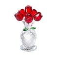 thumbnail image 2 of Crystal Roses Ornaments Valentines Day, Valentine Day Gift Table Top Decorations, Valentines Day Sign Valentine's Day Figure, Valentines Centerpieces for Tables(1PC), 2 of 6