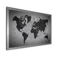 thumbnail image 2 of Designart 'Ancient World Map IX' Vintage Framed Art Print, 2 of 4