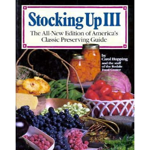 Pre-Owned Stocking Up Iii (Hardcover) 0878576134 9780878576135