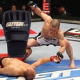 thumbnail image 4 of MMA Muay Thai Training Punching Bag Boxing Gloves for Sports and Fitness Workouts, 4 of 5