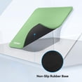 thumbnail image 3 of TECKNET BASICS Mouse Pad with Anti-fray Stitching, Waterproof Non-Slip Base, Stitched Edges Gaming Mouse Mat for Laptop, Compatible with Laser/Optical Mice - LT.Green, 3 of 7