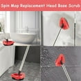 thumbnail image 2 of 2PCS Replacement Head Base Scrub Brush for O Spin EasyWring 1-Tank System for Kitchen,Hard Floor, 2 of 5