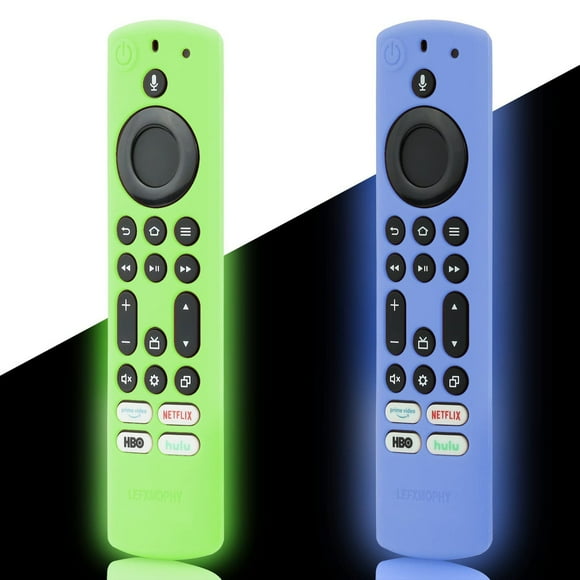 GlowSoft Silicone Remote Cover Set for Toshiba and Insignia Remotes