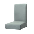 thumbnail image 4 of Cubiertas de Silla de Comedor Soledad Fundas para sillas de comedor con Estampado impreso Verde claro, 4 of 10