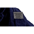 thumbnail image 2 of 6 Piece Towel Set 100% Cotton 24 x 50 Navy Blue, 2 of 7