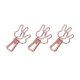 thumbnail image 1 of Clips para carpetas de conejitos, 100 piezas Clips para carpetas de conejitos Clips para carpetas de alambre Abrazaderas huecas para carpetas Diseño de última generación, 1 of 12
