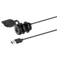 thumbnail image 4 of Scosche CPPDRLK-SP PowerVolt 27W Dash Port USB PD 3.0 Type-C Car Charger Compatible w/ Apple CarPlay & Android Auto Passthrough with USB-A to USB-C Adapter, Charger Socket for Car, Truck, Motorcycle, 4 of 4