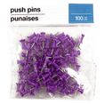 thumbnail image 4 of JAM Paper Push Pins, Light Purple, 100/Pack, 4 of 4