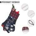 thumbnail image 5 of Dog Paw Decorative Socks 17x11.8in Top With A Strap Design For Easy Hanging For Festive Christmas Party Decorations Independence Day Theme Star (3), 5 of 8