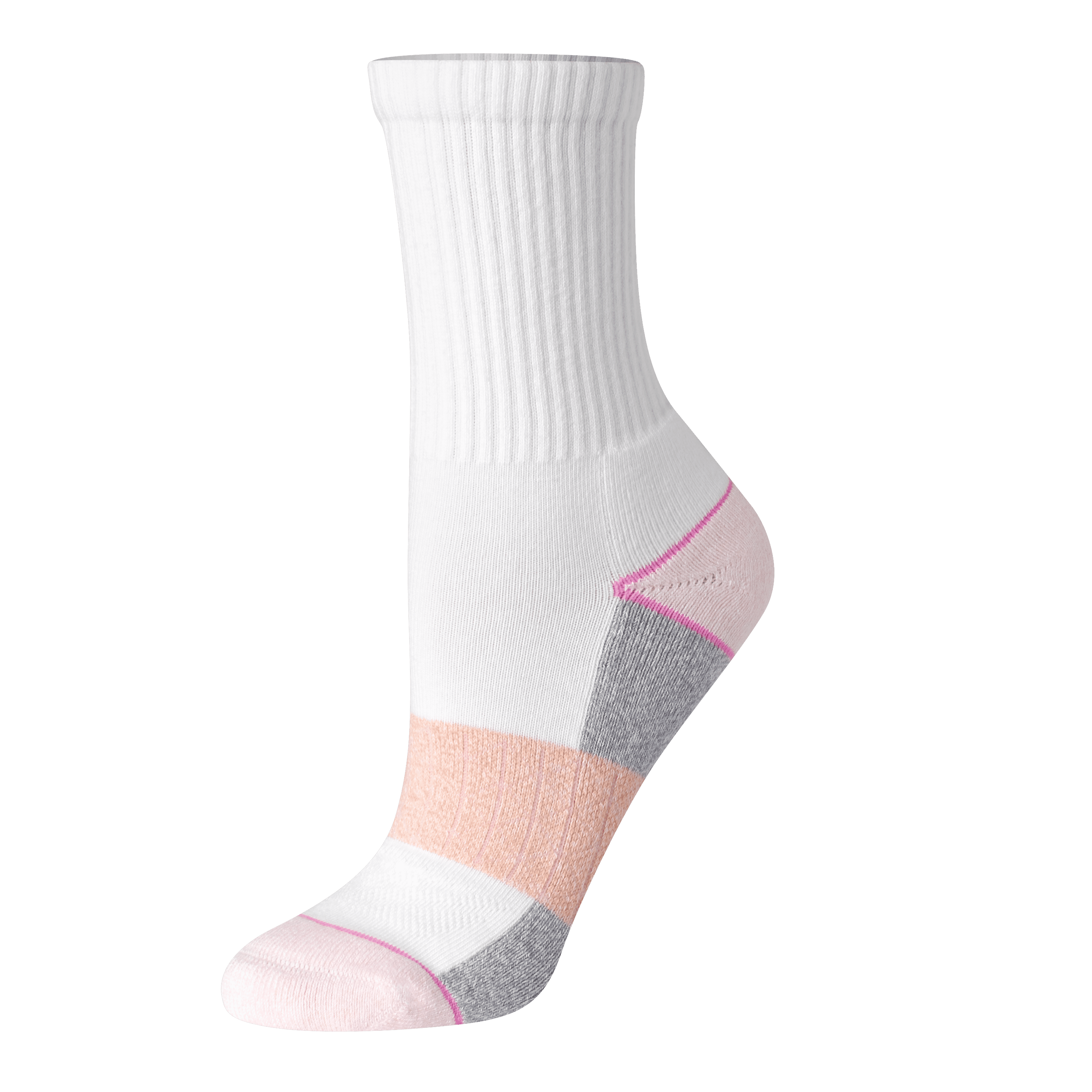 Hanes Women's Crew Socks, Absolute Comfort, 4-Pack, Size 5-9