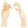 thumbnail image 2 of 2pcs Movable Joint Puppet Left and Right Hand Models Sketch Model Adornments, 2 of 7