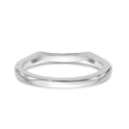 thumbnail image 5 of 14K White Gold Ring Band Wedding Diamond Round , Size 5, 5 of 7
