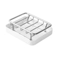 thumbnail image 1 of Porta Jabón de Acero Inoxidable Escurreplatos Organizador de Jabón Y Esponja Accesorio de Encimera para Baño Y Cocina Material Inoxidable Resistente a, 1 of 9