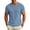 ZA-Blue-shrits for men, variant on Tops for Men Short Sleeve Solid Basic Tees Crew Neck Slim Fit T-Shirt Soft Comfy Summer Casual Shirts for Dailywear