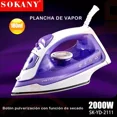 thumbnail image 3 of Plancha De Vapor SOKANY Cerámica Antiadherente 2000w, 3 of 5