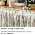 thumbnail image 7 of Closet curtains for kitchen, valance dustproof, small window curtain, privacy curtain for closet laundry room, 7 of 7