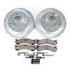 Power Stop Front Z36 Truck and Tow Brake Pad and Rotor Kit K2071-36