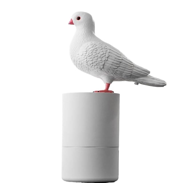 Automatic Induction Foam Hand Soap Dispenser Smart Countertop Bird Design Touchless Foaming Soap Machine For Kitchen And Bathroom Sanitation
