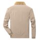 thumbnail image 5 of Puntoco Chaqueta De Abrigo Ajustada Con Capucha Y Cordón Cosido Para Hombre, 5 of 5