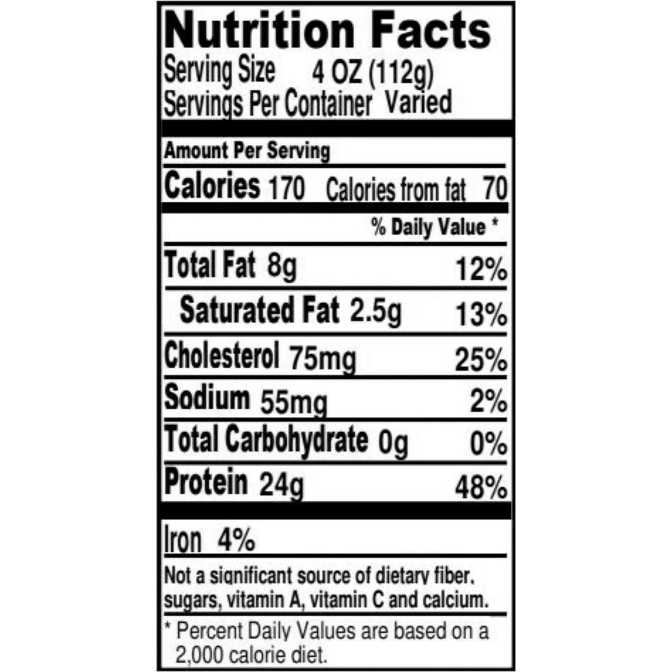 Pork Loin Chops, Boneless, Family Pack, 6 count, 1.56 - 2.93 lb Tray