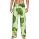 thumbnail image 1 of Balery Broccoli 3 Pantalones de pijama para hombre, pijama ultraligero, pantalón de descanso-Medium, 1 of 6