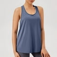 thumbnail image 2 of WREESH Women's Flowy Racerback Workout Tank Top Yoga Running Gym Athletic Sleeveless Shirt Summer Active, 2 of 6