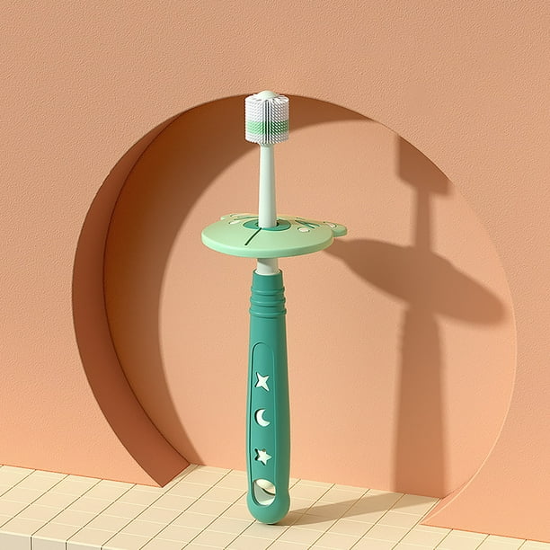 Cepillos de dientes manuales, cepillos de dientes extra suaves, cepillo de dientes para niños, cepillo de dientes suave de cerdas de 360 grados para bebés de 1 a 3 a 6 años, cepillo para el hogar.