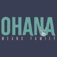 thumbnail image 2 of Men's Lilo & Stitch Bold Ohana means Family Tank Top Navy Blue Large, 2 of 4