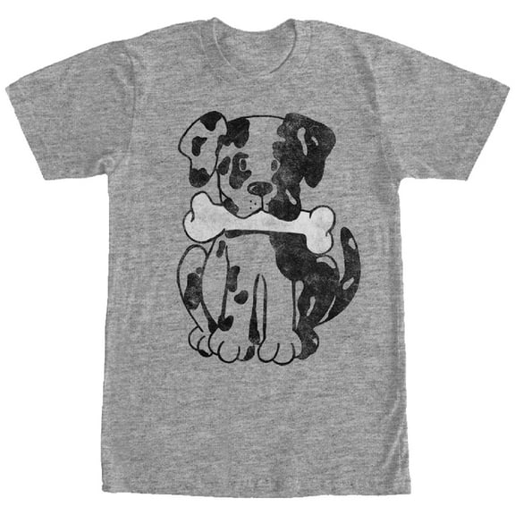 Men's Lost Gods Puppy Bone Graphic Tee Athletic Heather Medium