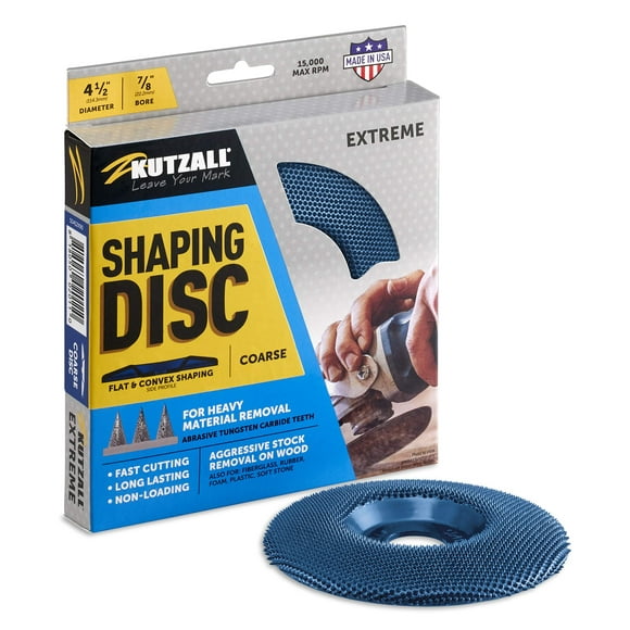 Disco moldeador Kutzall Extreme, grueso, 114,3 mm, para amoladora angular