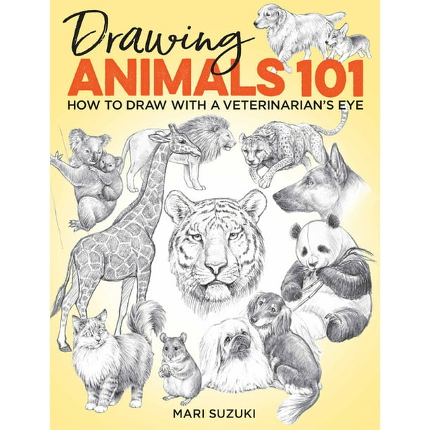 Drawing Animals 101 How to Draw with a Veterinarian's Eye (Paperback