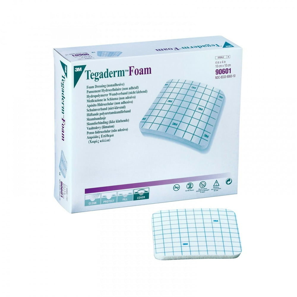 Tegaderm Foam Dressing 90601 1 Each, Tan