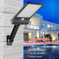 thumbnail image 3 of Lámpara Lámpara de calle con control remoto de luz de pared con sensor de movimiento solar de 56 LED (negro) Ndcxsfigh Nuevos Originales, 3 of 8