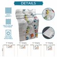 thumbnail image 6 of Childlike Fun Table Runner 36 Inches, Abstract Modern City Car Silhouette Watercolor Bed Runner Dresser Scarves Tabletop for Indoor Outdoor Parties/Ceremony/Banquet, 13"x 36", 6 of 9
