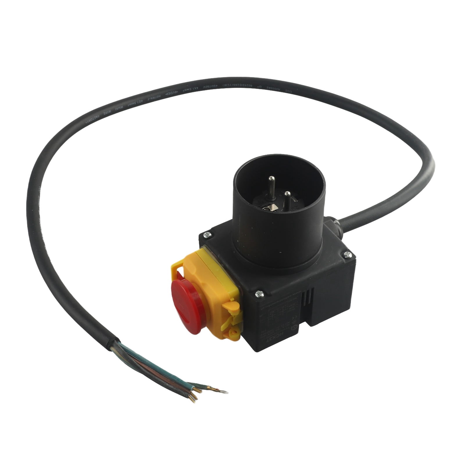 Lawn Mower Parts Log Splitter Switch Plug With Cee Plug 250V For Wood Splitter Hck3T 23221153 B3653
