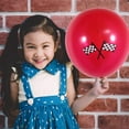 thumbnail image 4 of 24Pcs Checkered Racing Balloons Latex Balloons Party Balloons Balloon Kits, 4 of 6