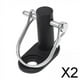 thumbnail image 1 of 2x Adaptador de para Remolque de Bicicleta, Conector Duradero, Práctico Acoplador de Remolque de Bicicleta, Montaje de Accesorio de 2 piezas, 1 of 7