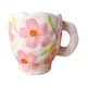 thumbnail image 2 of Tazas de café de cerámica, tazas para desayuno, tazas de leche, cristalería, hogar, oficina, cafetería, regalo Flores rosadas, 2 of 9