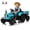 Blue, variant on 24V 400W Kids Ride On Tractor with Trailer, 3‑Speed Adjustable Electric Vehicle Parent Remote Control Bluetooth MP3 LED Lights Blue