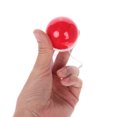 thumbnail image 4 of FELTECHELECTR 12 piezas de nariz roja brillante de payaso para disfrazarse, accesorios de escenario para fiestas de Navidad y Halloween, color rojo, 4 of 6