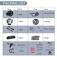 thumbnail image 2 of Bafang BBSHD Mid Drive Motor Kit 1000W Electric Bicycle Conversion Kits with C965 for Mountain Bike with 52V20AH Battery，1000w100mm Ebike Conversion Kit, 2 of 7