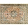 thumbnail image 1 of Ahgly Company Machine Washable Indoor Rectangle Traditional Dark Gold Brown Area Rugs, 2' x 4', 1 of 7